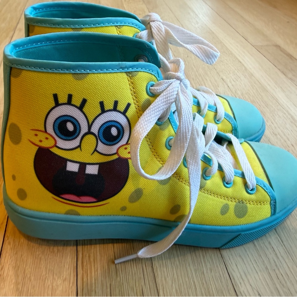 Heelys SpongeBob Kids Sneakers - Yellow and Teal